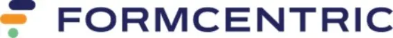 Logo of FormCentric featuring stylized shapes in orange, blue, and green, with the brand name prominently displayed in bold navy text.
