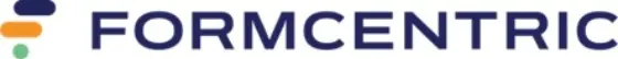 Logo of FormCentric featuring stylized shapes in orange, blue, and green, with the brand name prominently displayed in bold navy text.